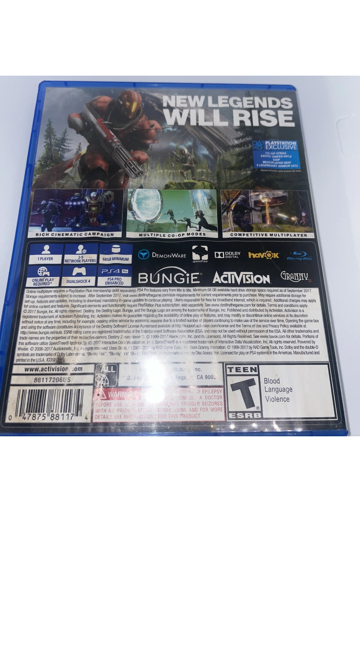 Destiny 2 - Standard Edition - Sony PlayStation 4