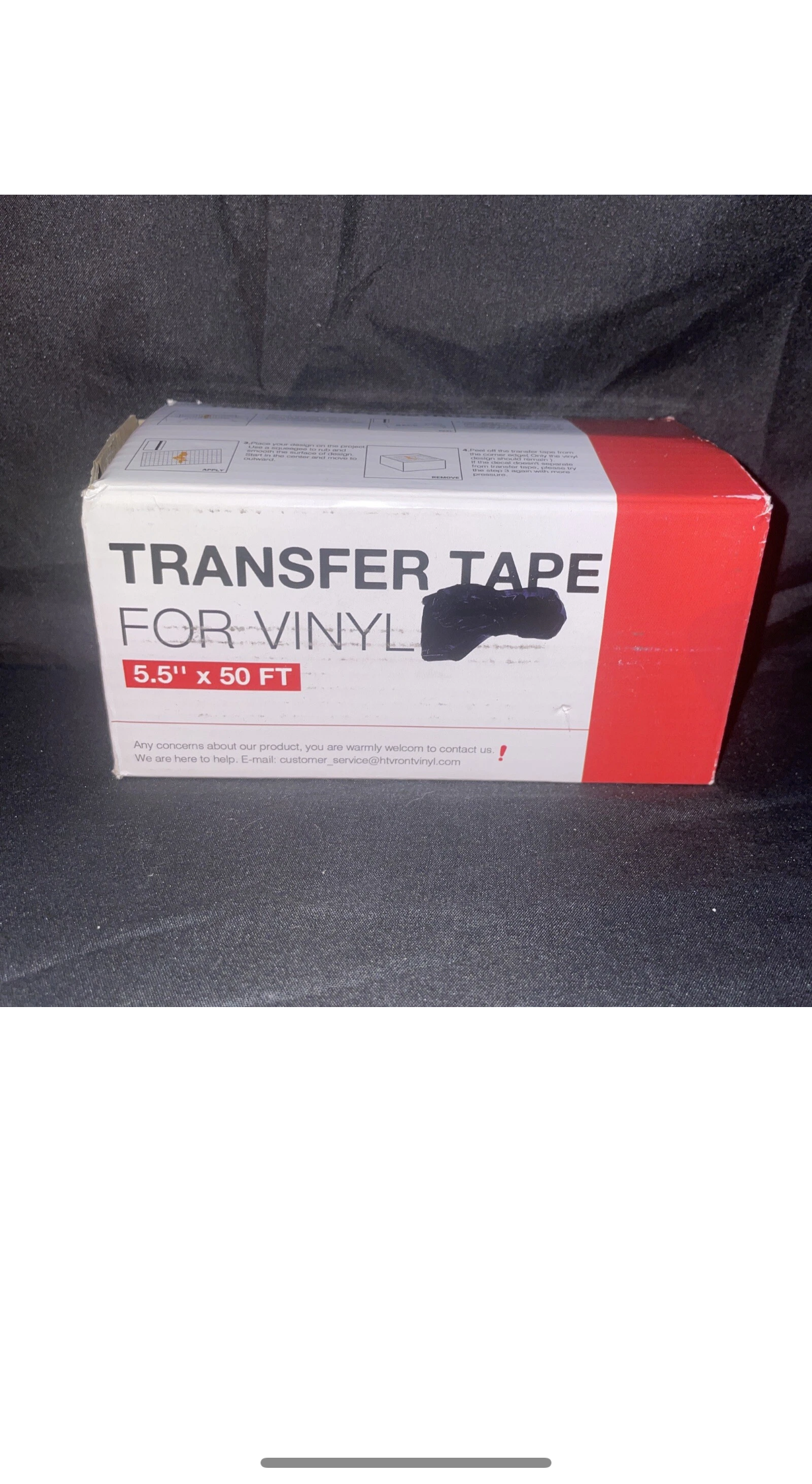 Transfer Tape For Viynl 5.5”x 50 Ft
