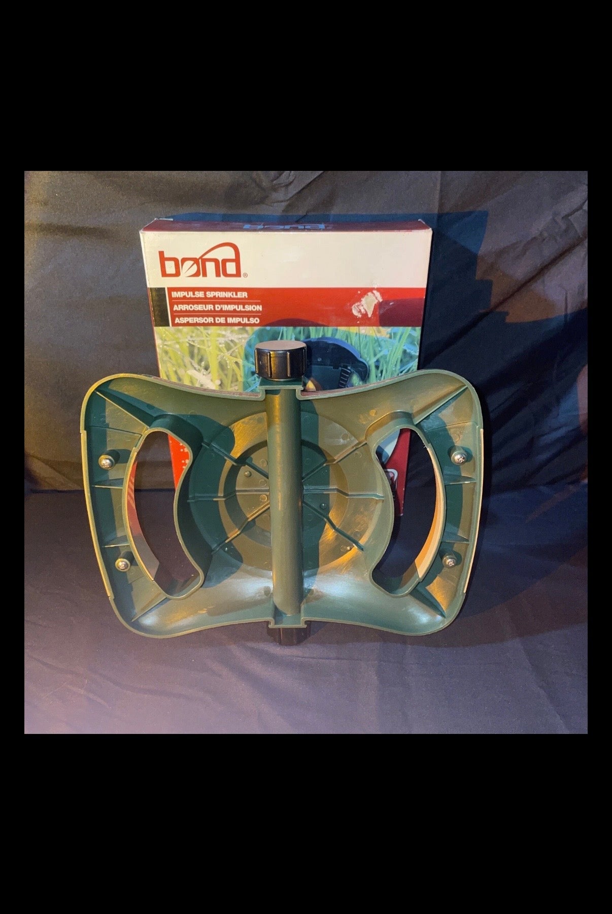Bond Zinc Impulse Sprinkler With Plastic Base 70030