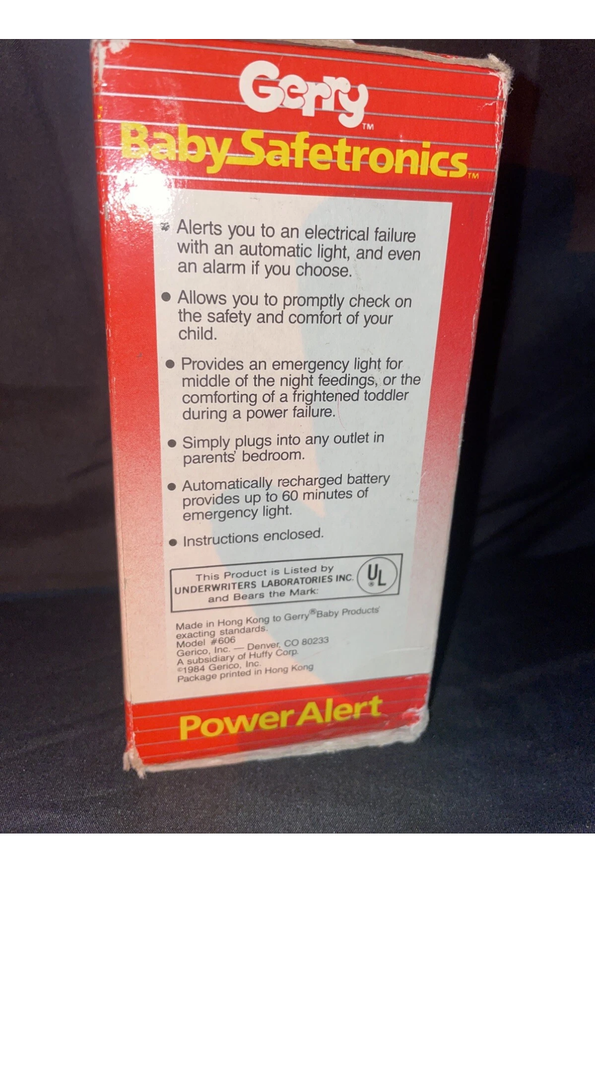 Gerry Baby Safetronics Power Alert