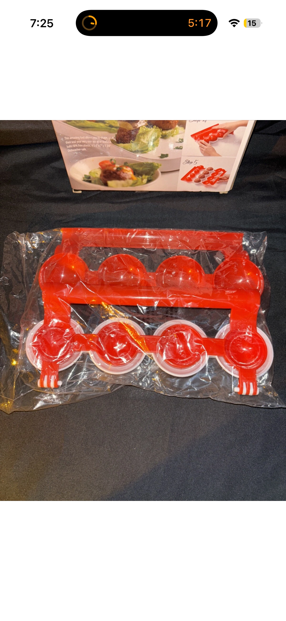 Cobble Creek Meatball Stuffer