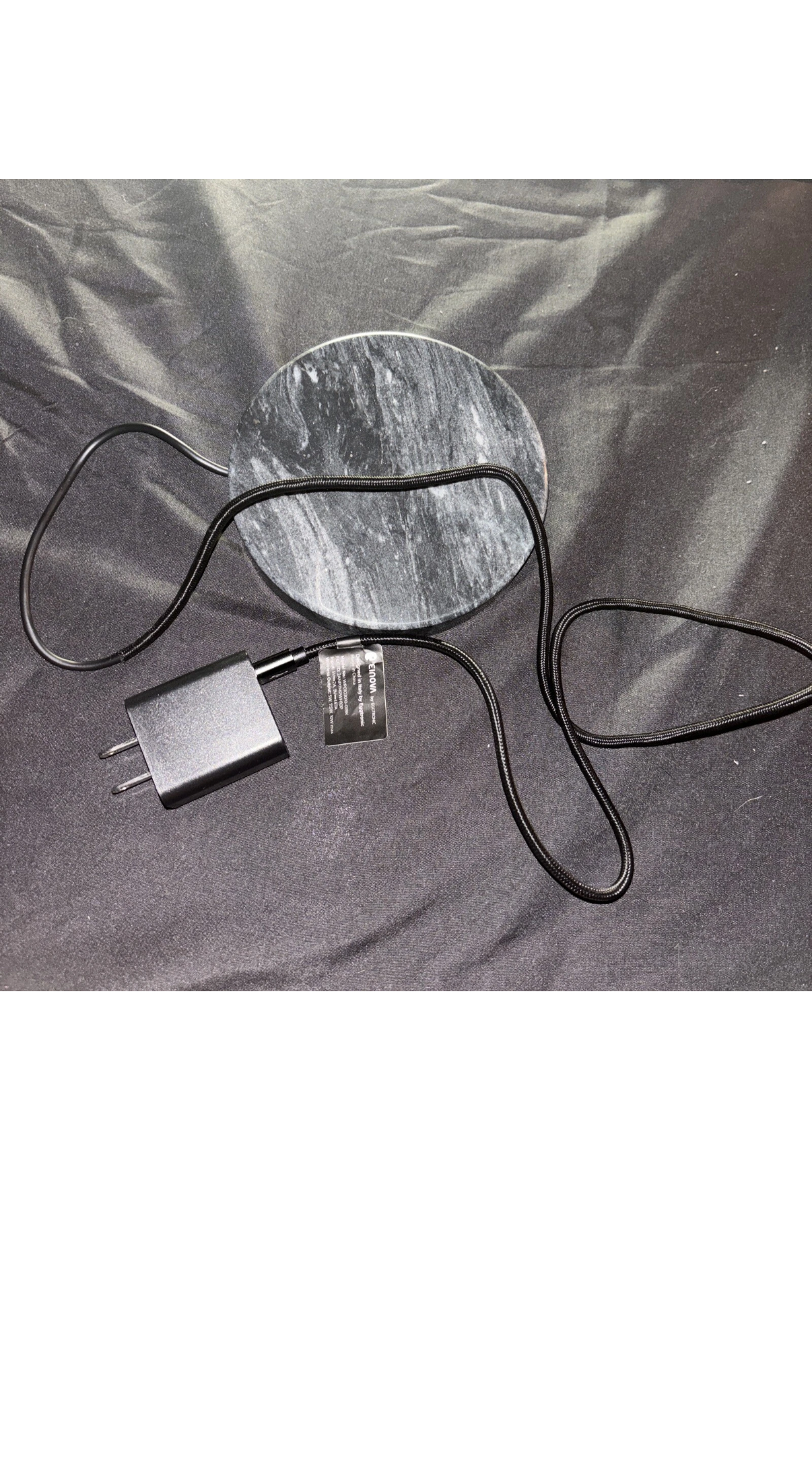Einova By Eggtronic Marble Plug-In Charging Pad For iPhone
