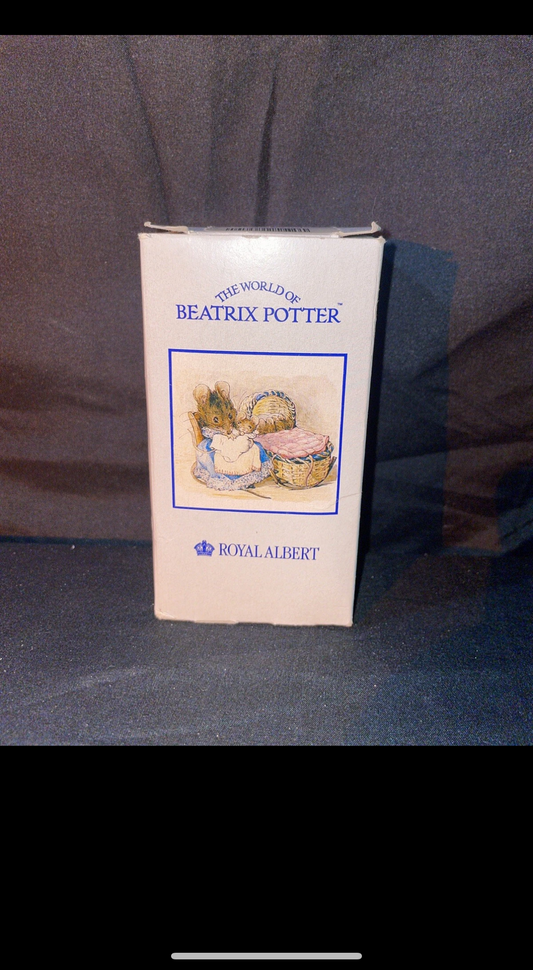 Vintage 1989 ROYAL ALBERT Beatrix Potter "Mr. Benjamin Bunny" Figurine England