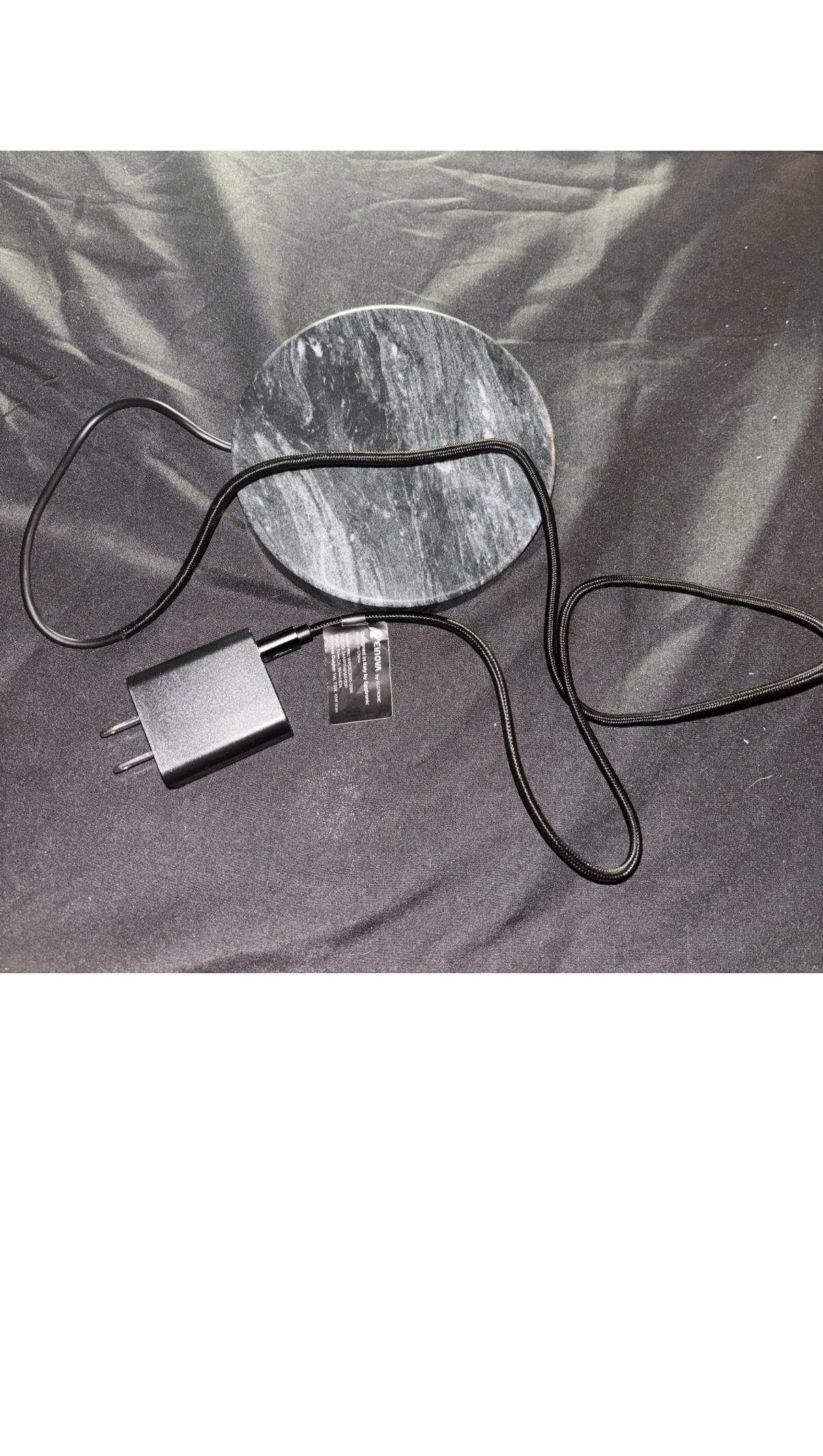 Einova By Eggtronic Marble Plug-In Charging Pad For iPhone
