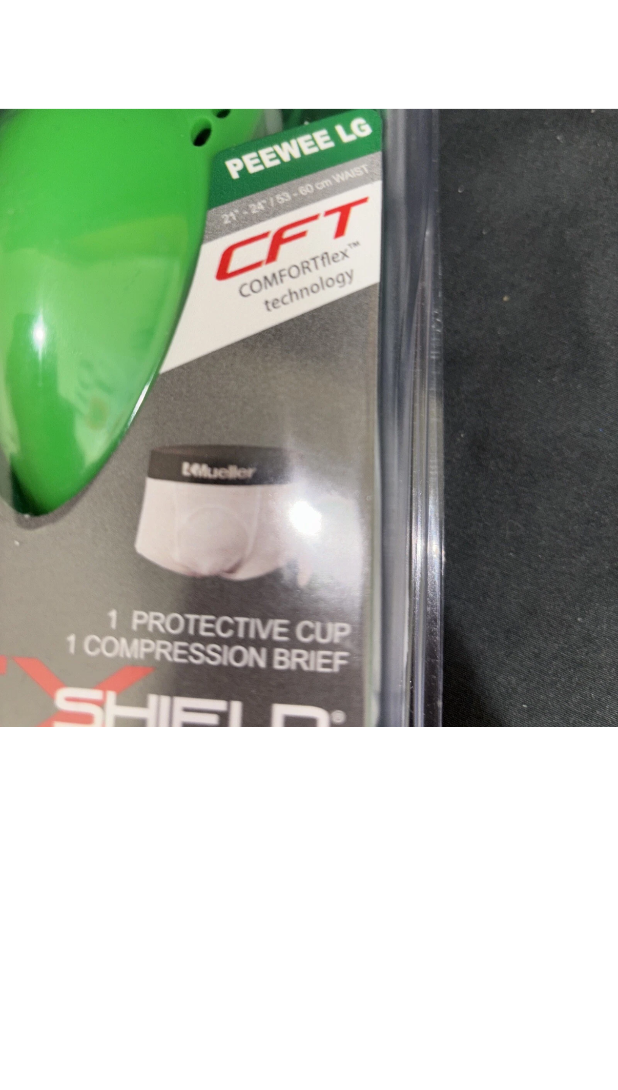 Mueller Flex Shield Protective Cup And Compression Brief Peewee LG