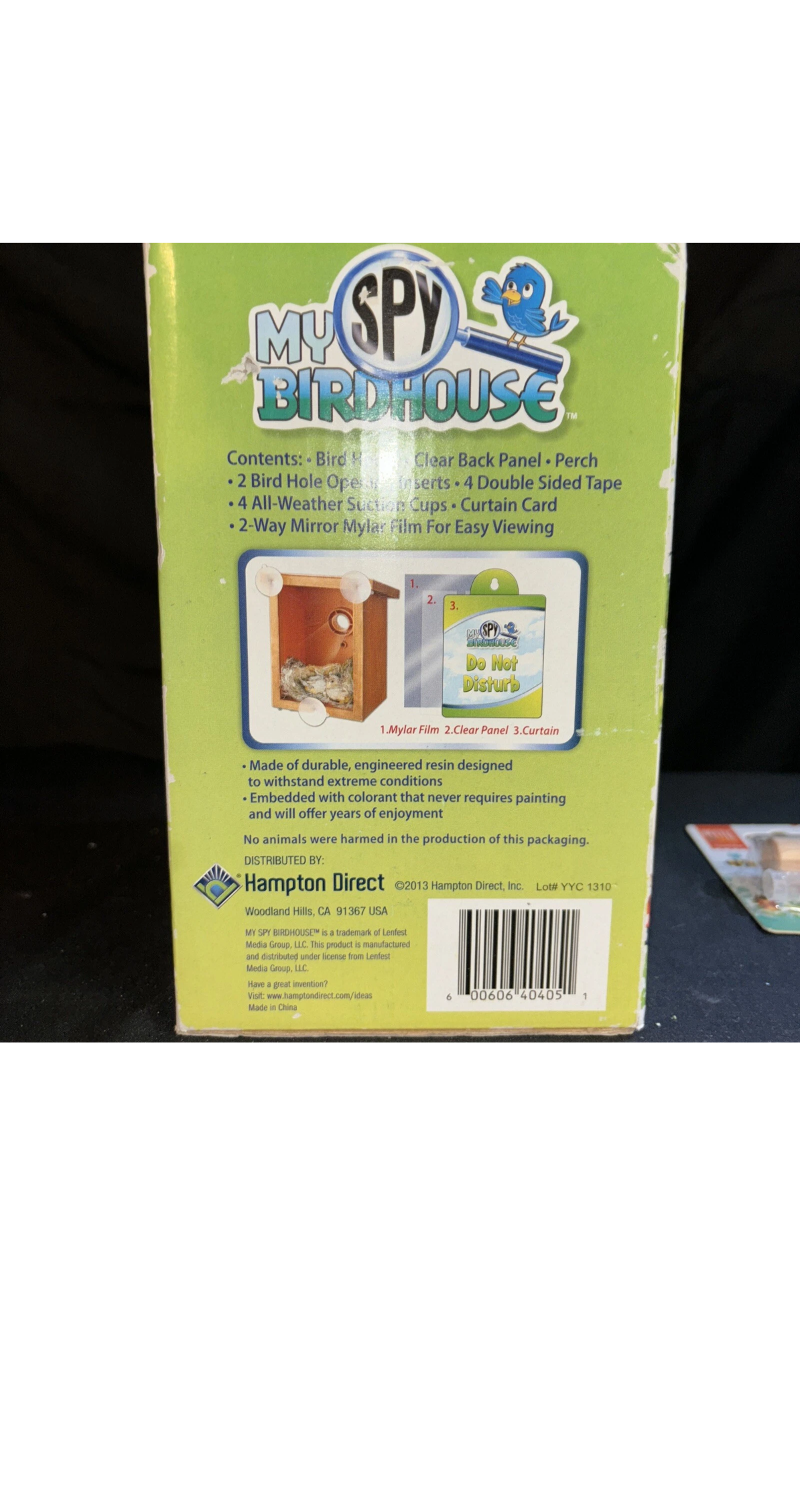 My Spy Birdhouse AS SEEN ON TV - With Toysmith Beetle Bee Bird Call-Bird Pack