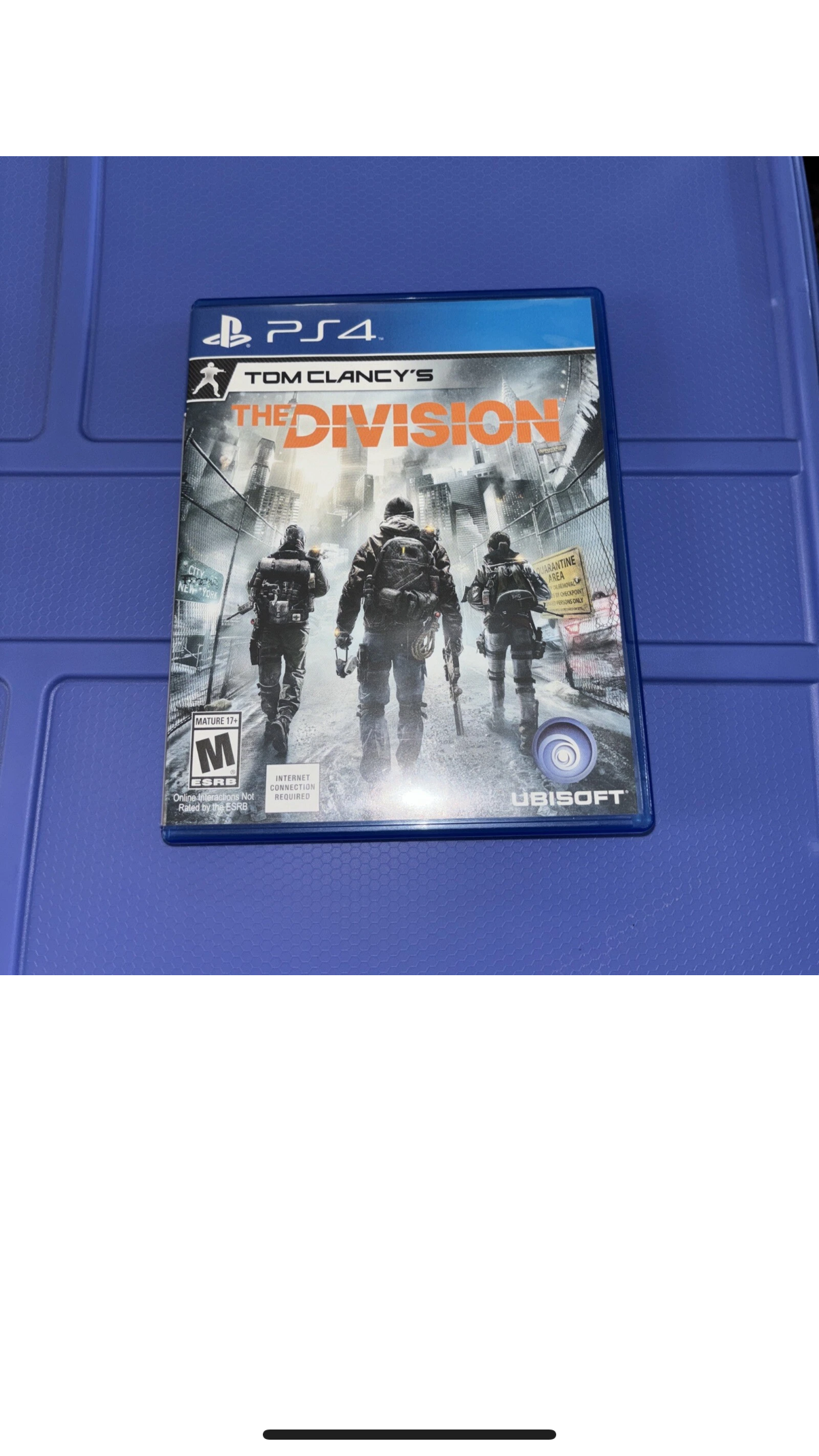 Tom Clancy's The Division (PlayStation 4, 2016)