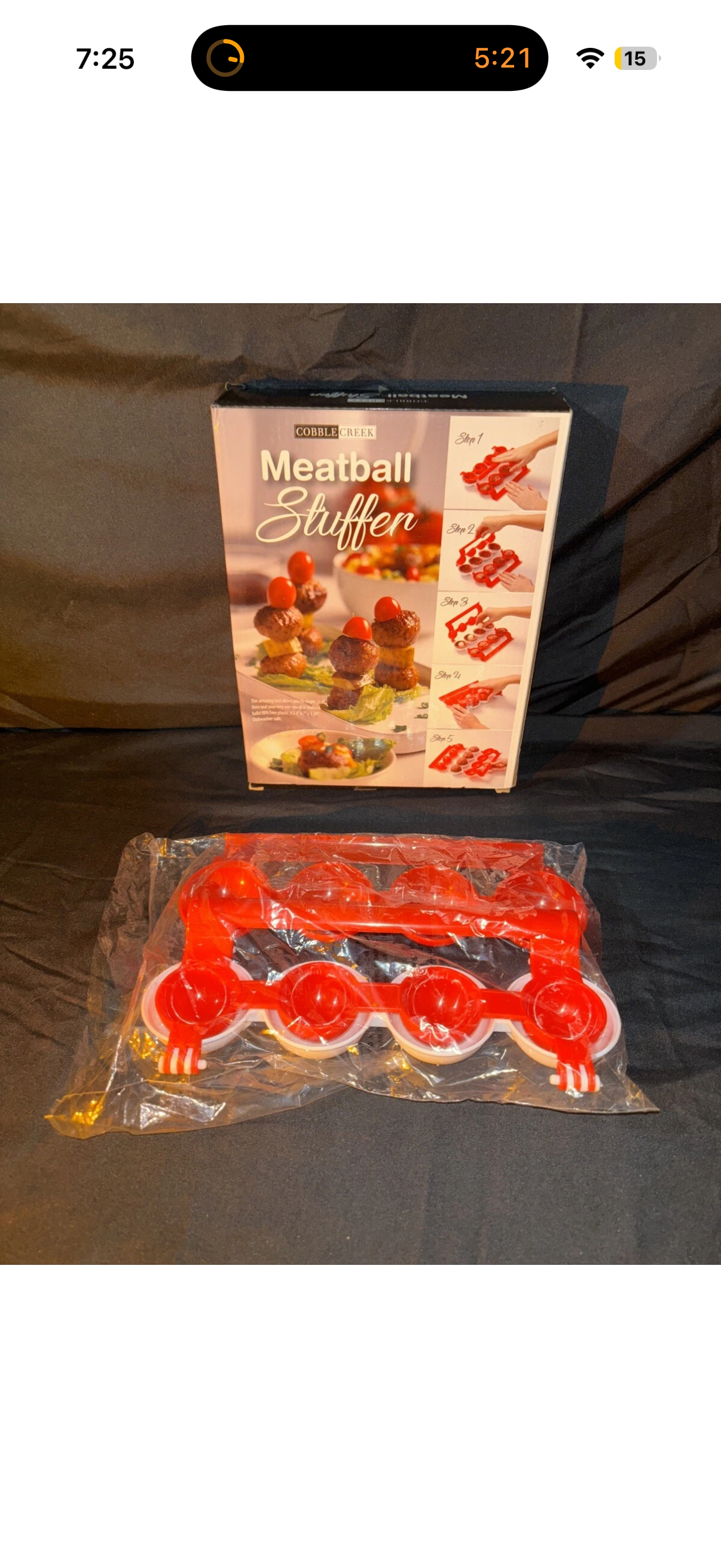 Cobble Creek Meatball Stuffer