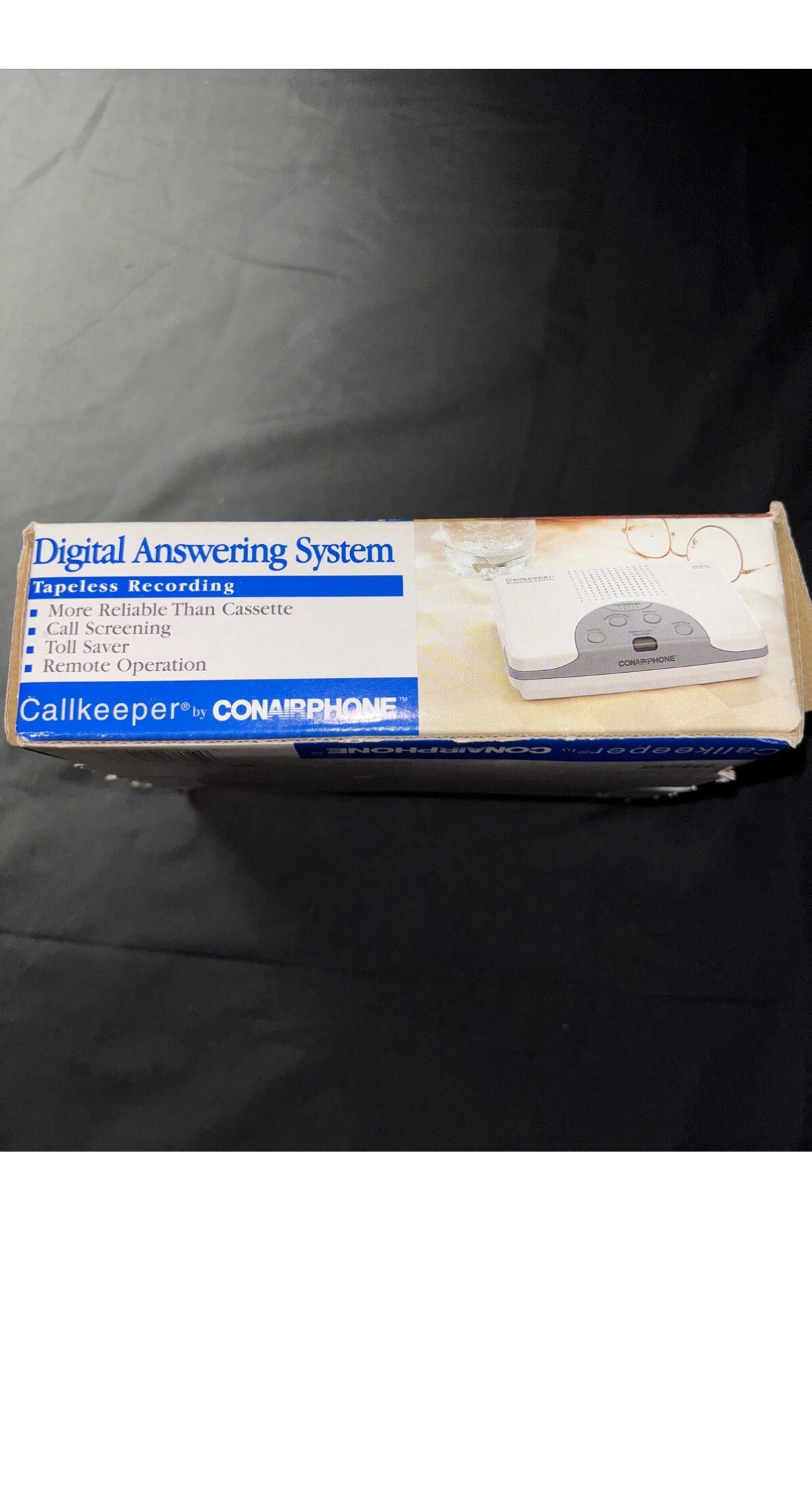 Callkeeper Conairphone Digital Tapeless Answering System TAD1212W White
