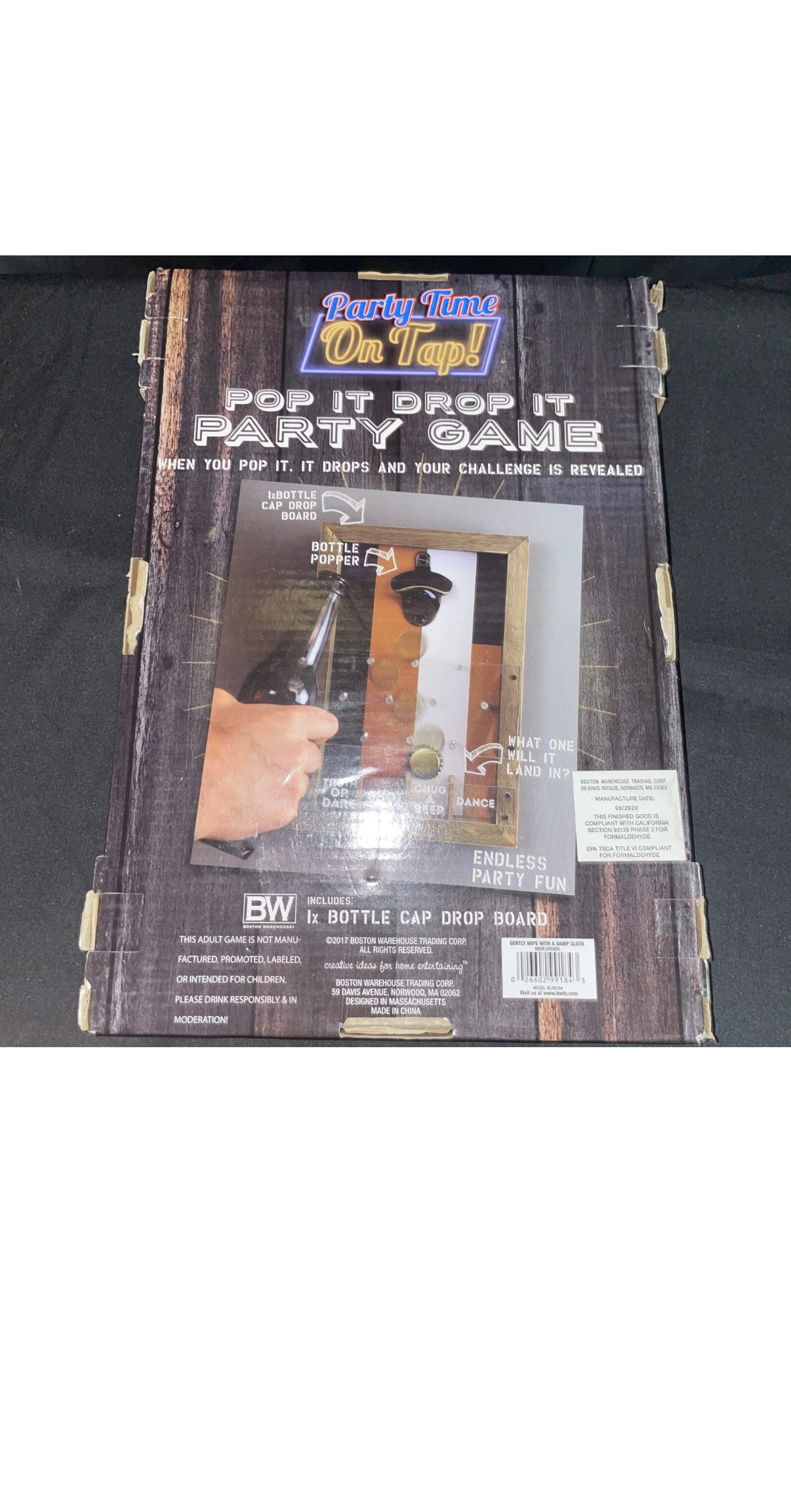 Beer Bottle Opener Pop It Drop It Party Game