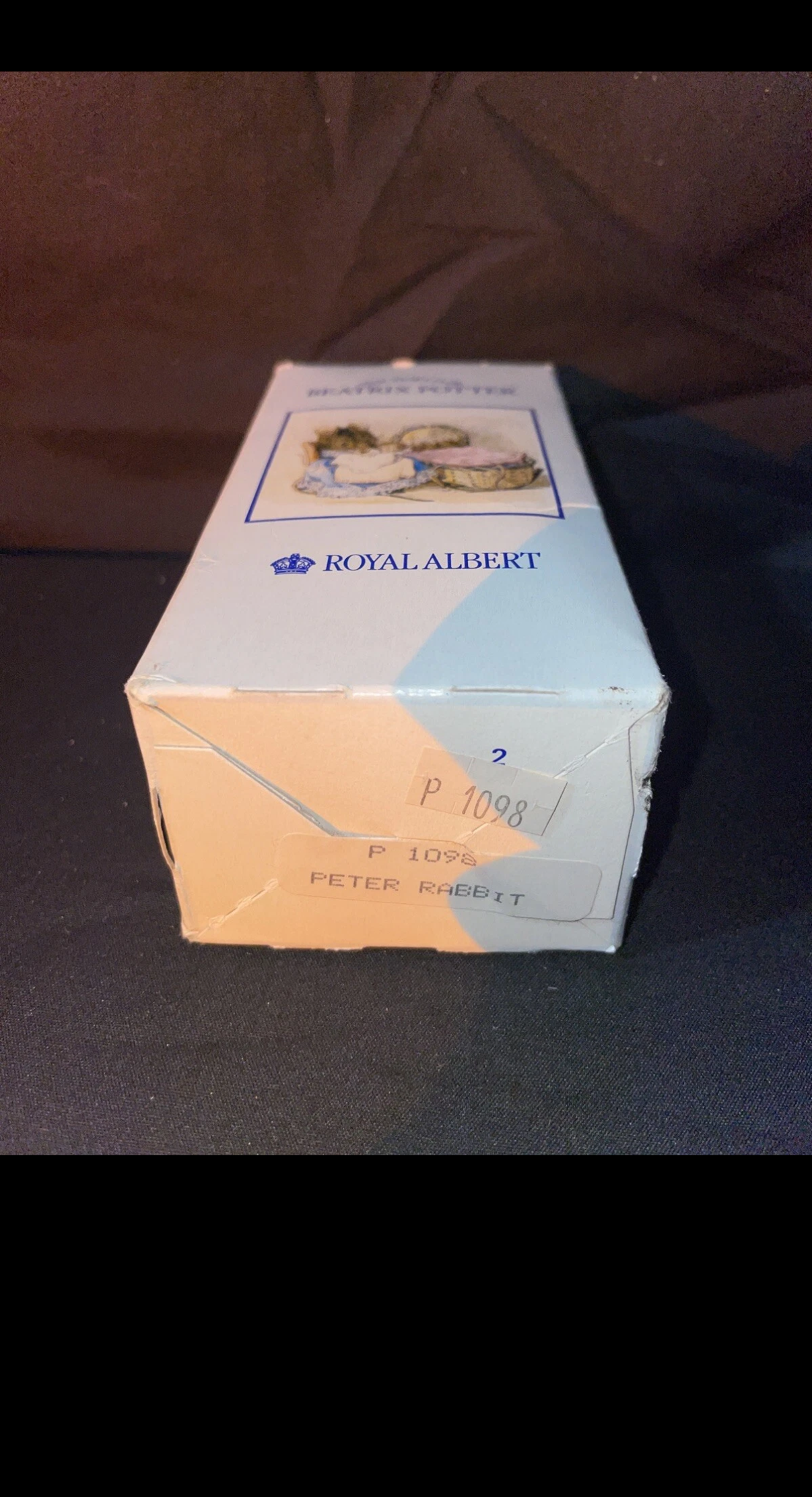 Vintage 1989 ROYAL ALBERT Beatrix Potter "Mr. Benjamin Bunny" Figurine England