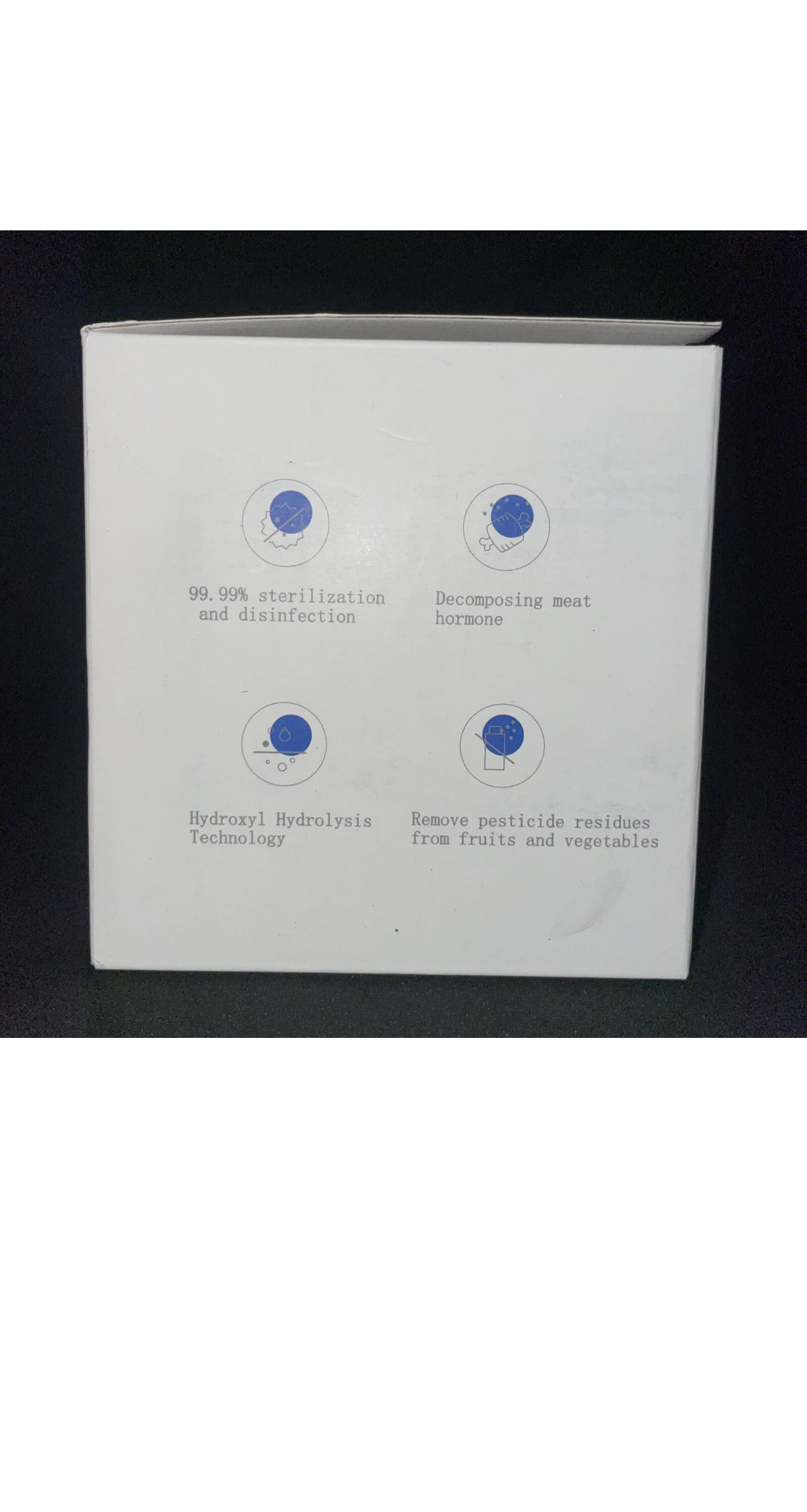 Fabenix 2022 Fruit and vegtable washing machine Model: D-812- Unused-Open Box