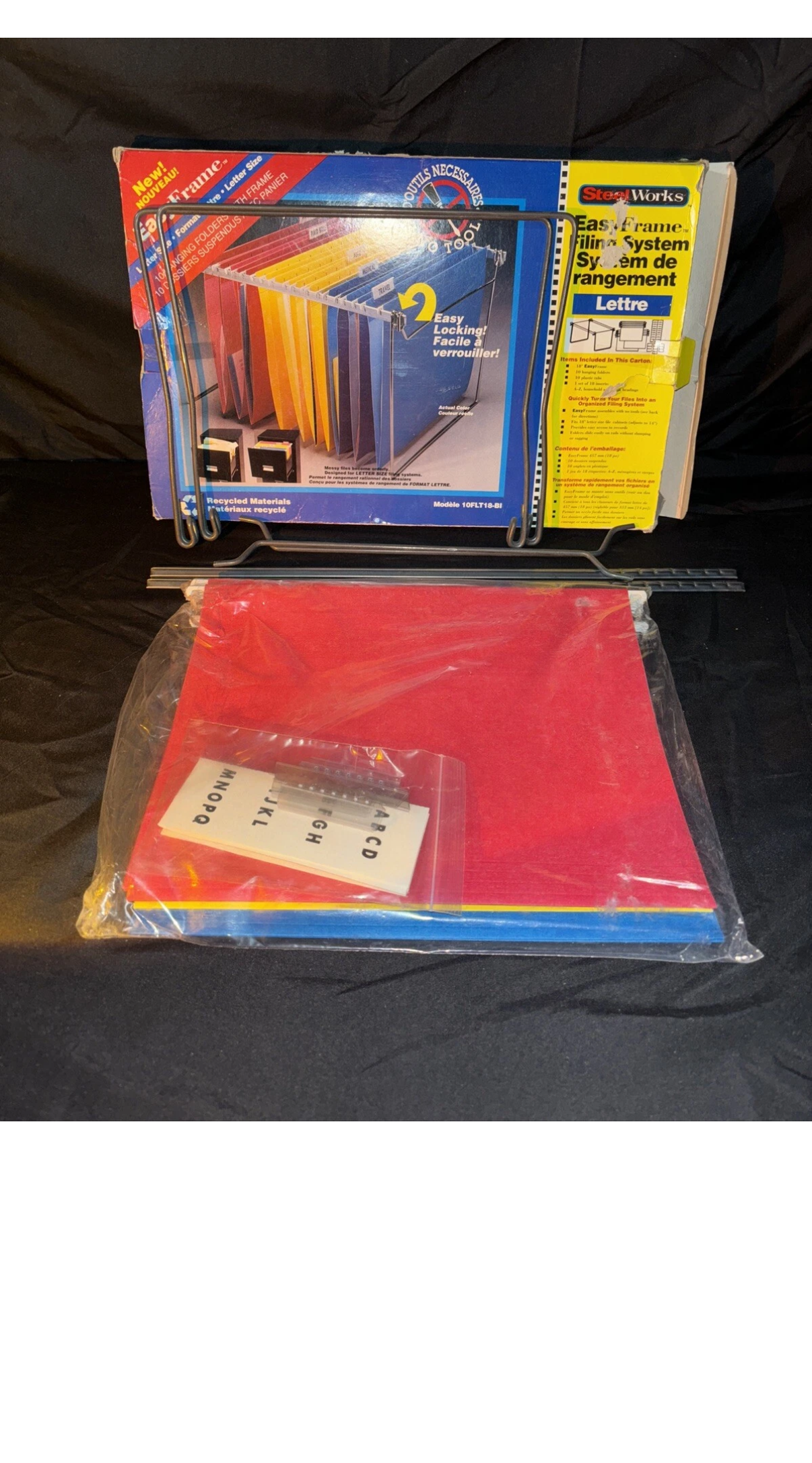 Steelworks Letter Size EasyFrame Filing System