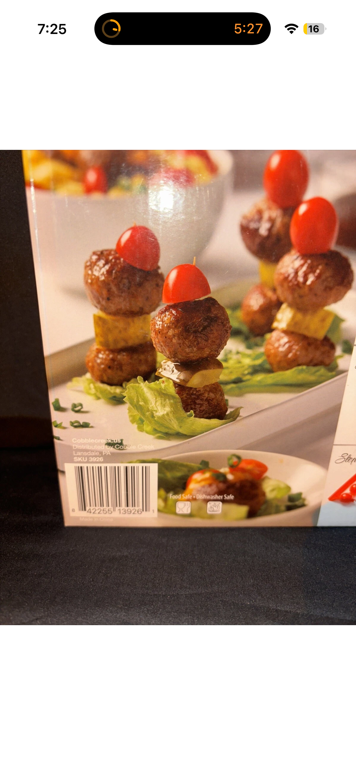 Cobble Creek Meatball Stuffer