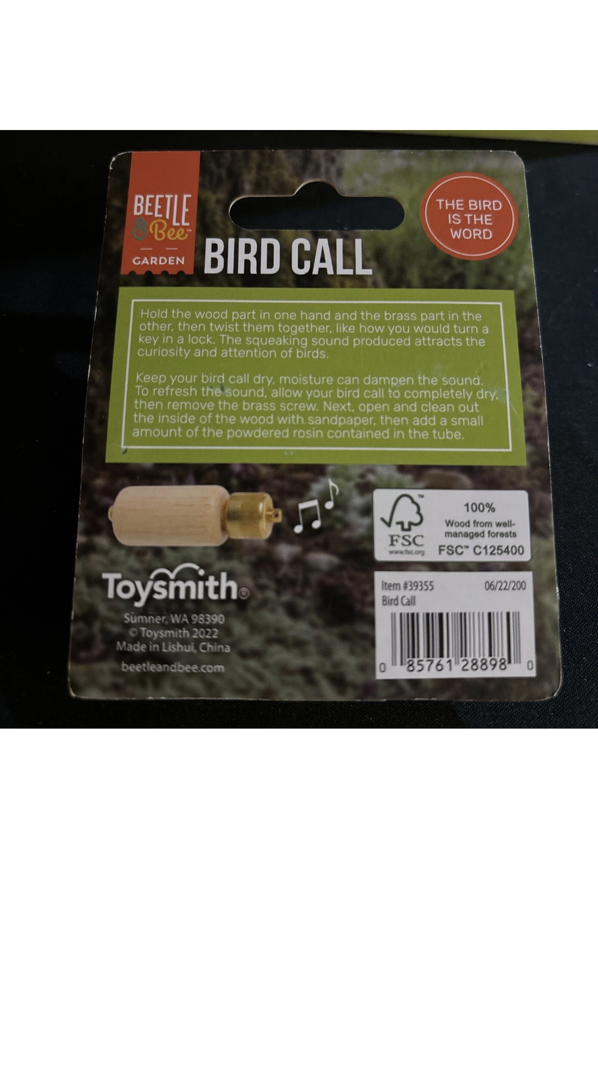 My Spy Birdhouse AS SEEN ON TV - With Toysmith Beetle Bee Bird Call-Bird Pack