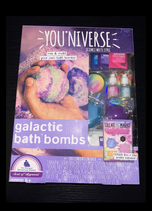 You*Niverse Galatic Bath Bombs Make Your Own Bath Bomb