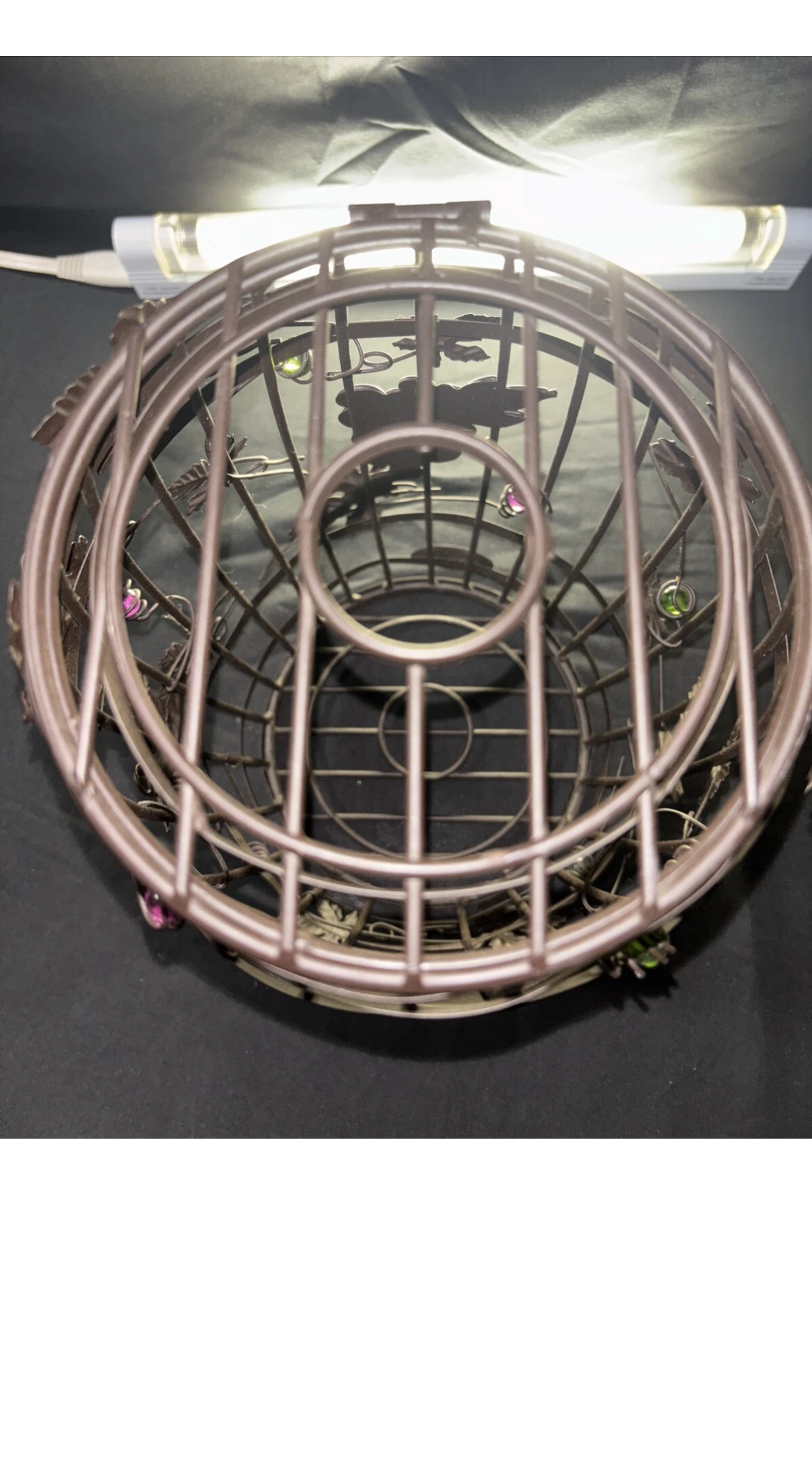 Wine Corks Decorative Metal Basket